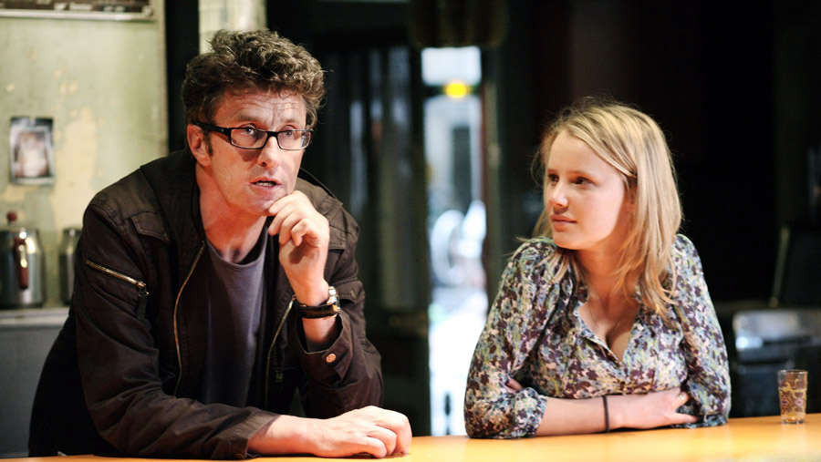 Paweł Pawlikowski and Joanna Kulig on the set of The Woman in the Fifth, photo: Jean-Claude Lother / SPI International Polska.